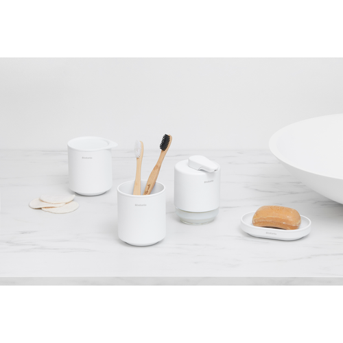 Kubek na szczoteczki MindSet Mineral Fresh White BRABANTIA