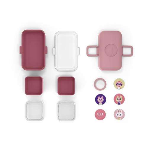 Lunch box dziecięcy Tresor Pink Blush MONBENTO