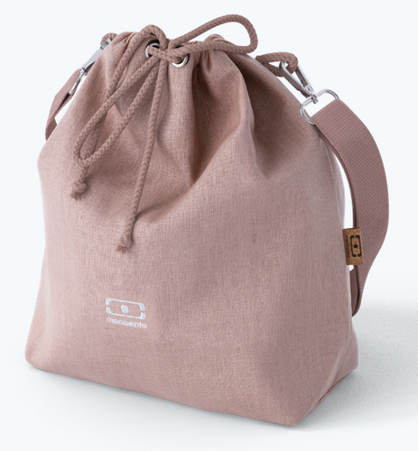 Lunchbag termiczny z paskiem Fresh Rosa Moka MONBENTO