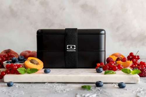 Lunchbox Bento Original Black Onyx MONBENTO