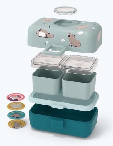 Lunchbox dziecięcy Tresor Capibara MONBENTO