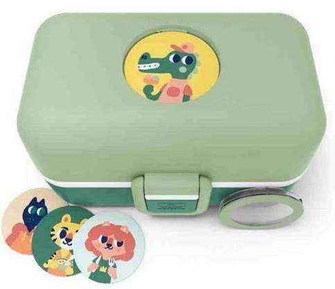 Lunchbox dziecięcy Tresor Green Forest MONBENTO