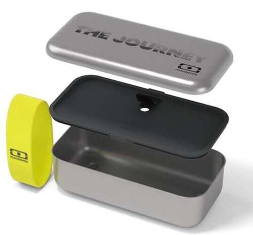 Lunchbox stalowy 700ml Sense The Journey MONBENTO