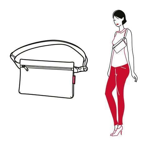 Nerka beltbag flat reflective REISENTHEL