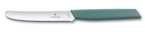 Nóż ząbkowany 11cm Swiss Modern sage VICTORINOX