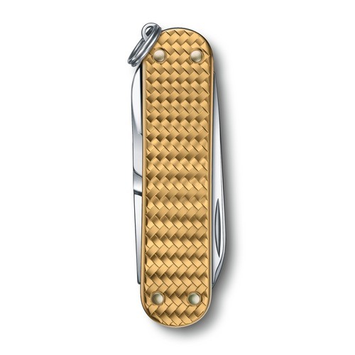 Scyzoryk CLASSIC PRECIOUS ALOX Brass Gold VICTORINOX