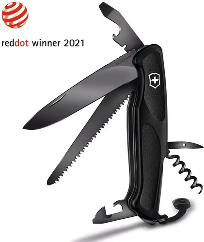 Scyzoryk RangerGrip 55 Onyx Black Edition VICTORINOX