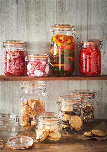 Słoik 0,12l Round Clip Top Jar - KILNER 