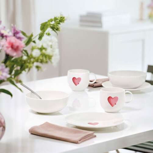 Talerz śniadaniowy 21cm With Love Sending Love VILLEROY BOCH 