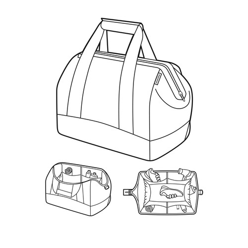 Torba allrounder L sumatra REISENTHEL 