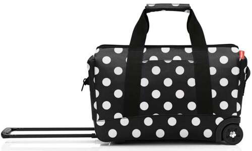 Torba allrounder trolley frame dots white REISENTHEL