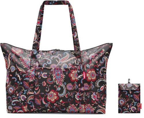 Torba mini maxi travelbag paisley black REISENTHEL