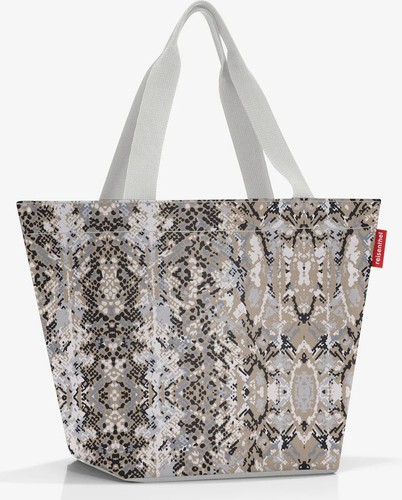 Torba shopper M snake sand REISENTHEL