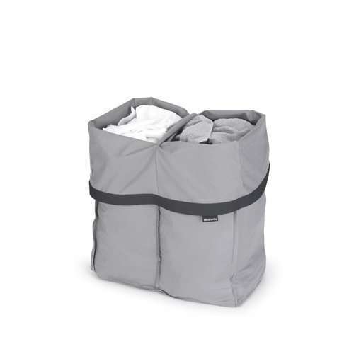 Wymienny worek do kosza na bieliznę 2x45l BO Laundry Bin szary BRABANTIA