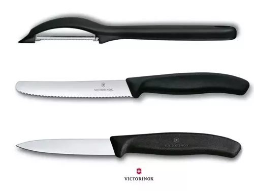 Zestaw 2 noży z obieraczką Swiss Classic VICTORINOX 