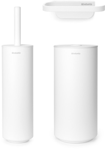 Zestaw akcesoriów toaletowych MindSet Mineral Fresh White BRABANTIA