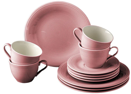 Zestaw kawowy 12el. (4-osobowy) Color Loop Rose VILLEROY BOCH