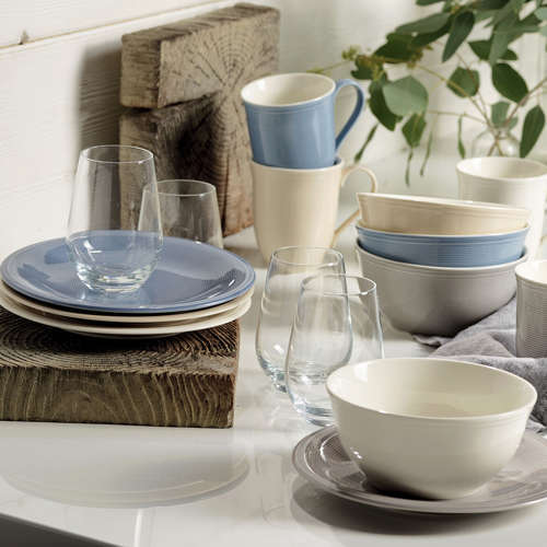 Zestaw śniadaniowy 12el. (dla 4 osób) Color Loop Natural VILLEROY BOCH 