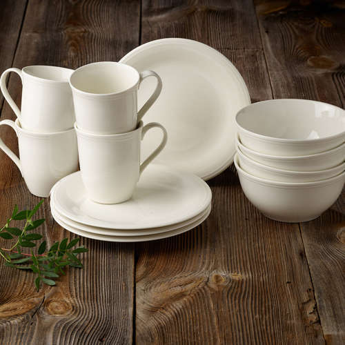 Zestaw śniadaniowy 12el. (dla 4 osób) Color Loop Natural VILLEROY BOCH 