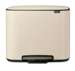 Kosz BO PEDAL BIN 11+23l Soft Beige BRABANTIA 