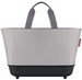 Koszyk shoppingbasket herringbone grey REISENTHEL