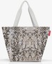 Torba shopper M snake sand REISENTHEL