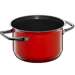 Wysoki garnek FT Compact Red 18 cm czerwony WMF